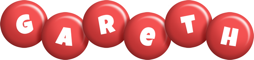 Gareth candy-red logo
