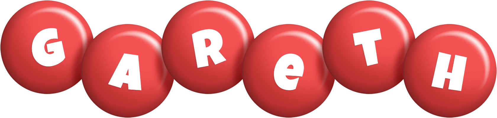 Gareth candy-red logo