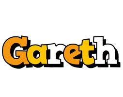 Gareth cartoon logo