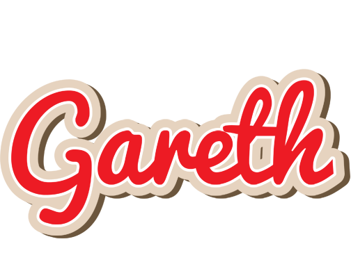Gareth chocolate logo