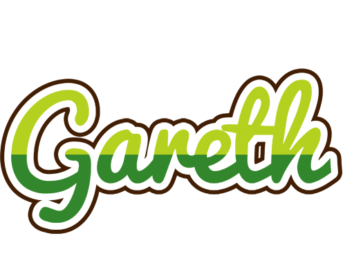 Gareth golfing logo