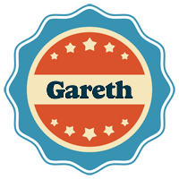 Gareth labels logo