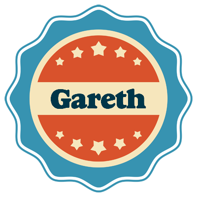 Gareth labels logo