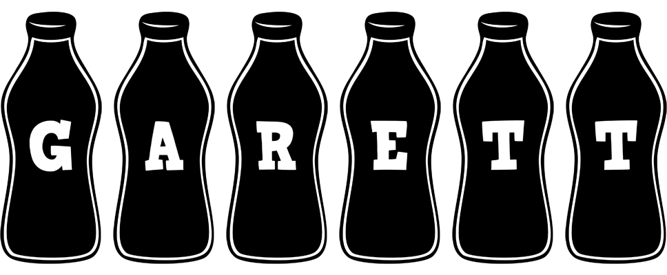 Garett bottle logo
