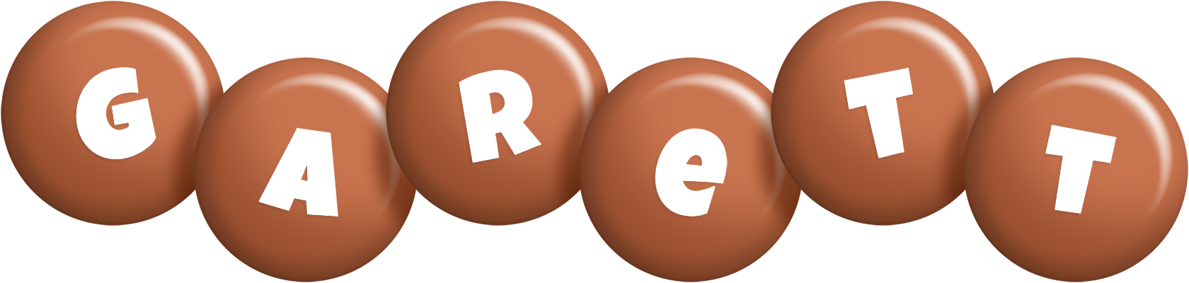Garett candy-brown logo