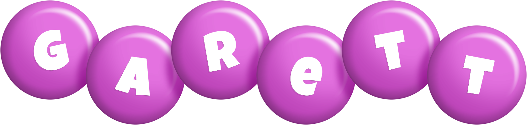Garett candy-purple logo
