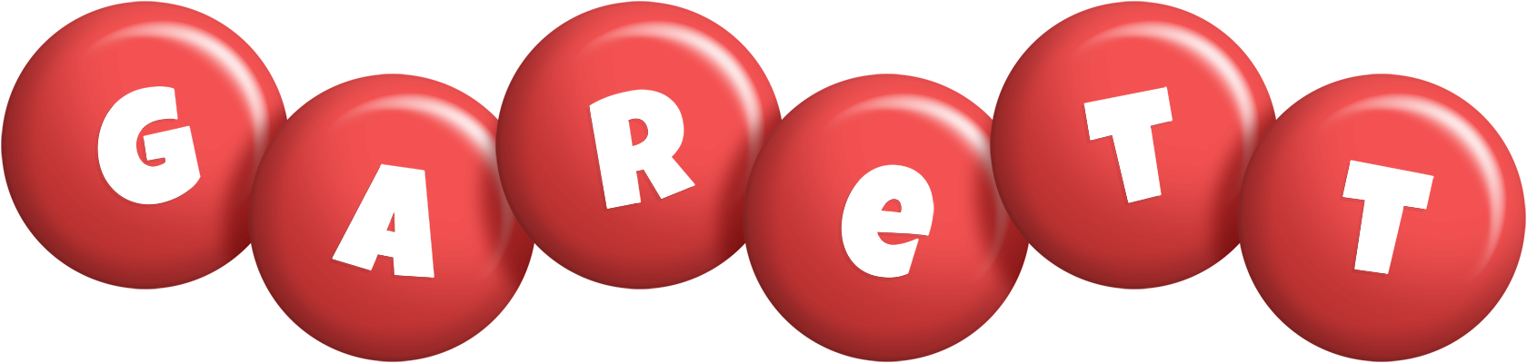 Garett candy-red logo