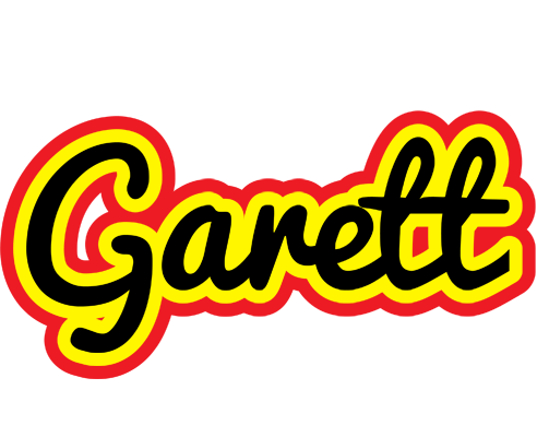 Garett flaming logo