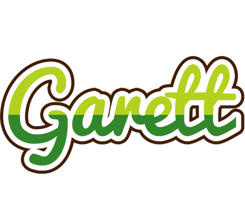 Garett golfing logo