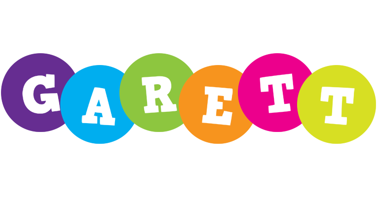 Garett happy logo