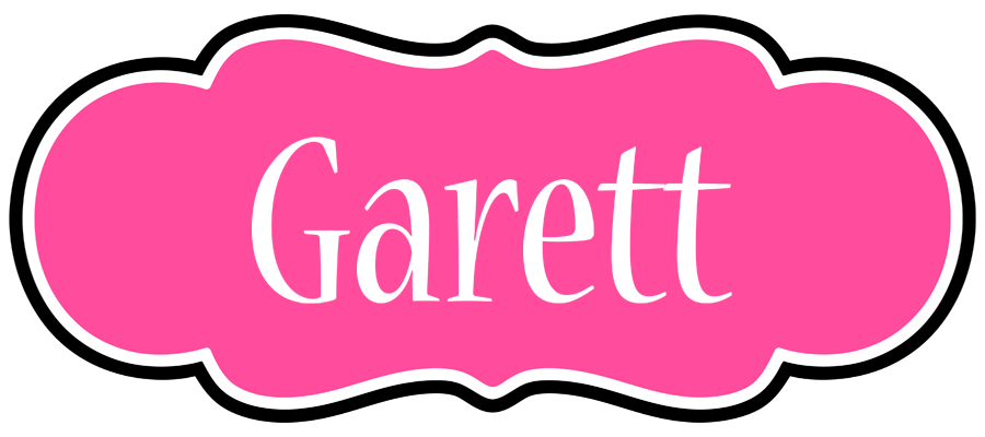 Garett invitation logo