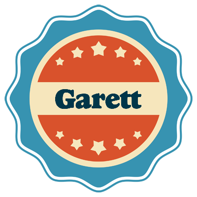 Garett labels logo
