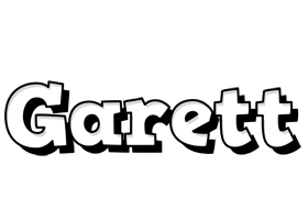 Garett snowing logo