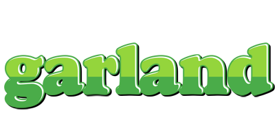 Garland apple logo