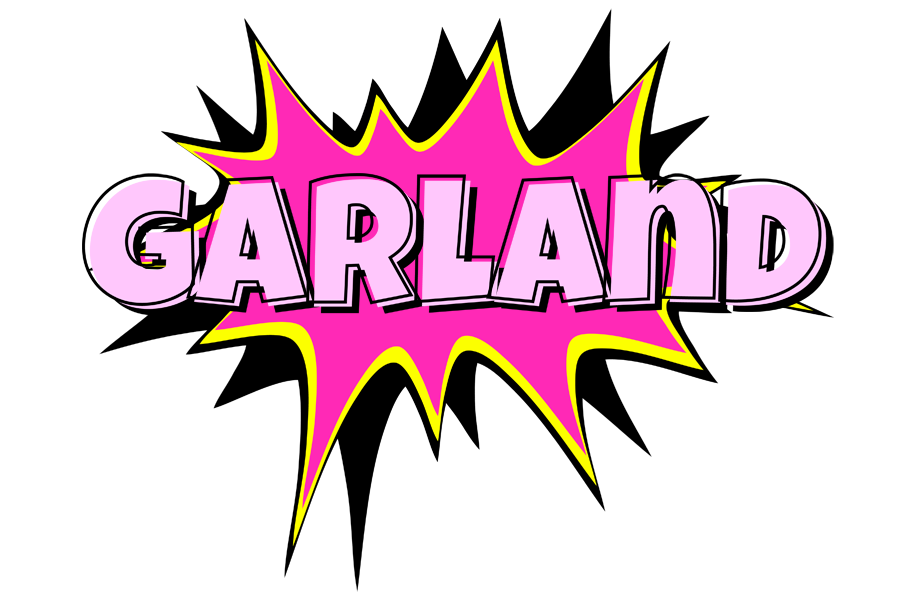 Garland badabing logo