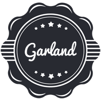 Garland badge logo