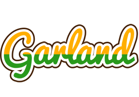 Garland banana logo