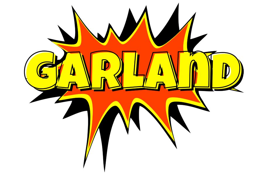 Garland bazinga logo