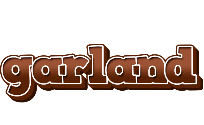 Garland brownie logo