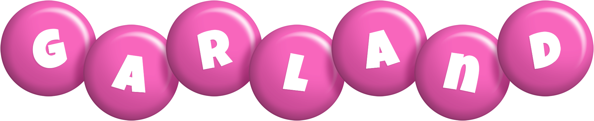 Garland candy-pink logo