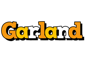 Garland cartoon logo