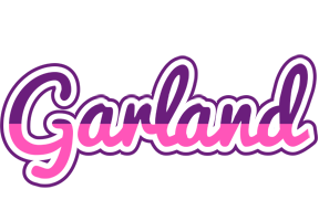 Garland cheerful logo