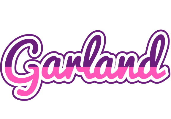 Garland cheerful logo