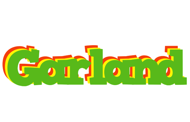 Garland crocodile logo