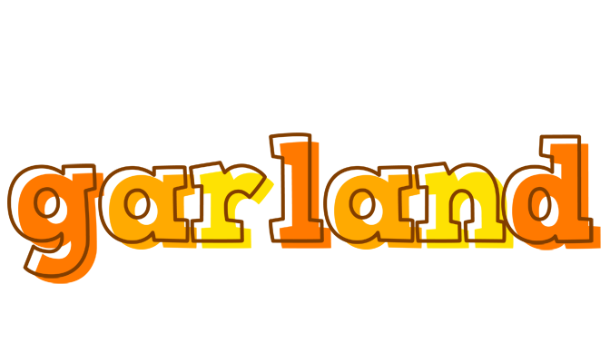 Garland desert logo