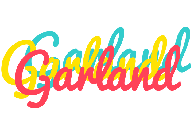 Garland disco logo