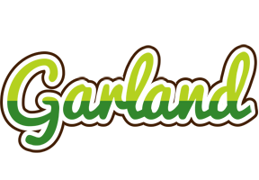 Garland golfing logo