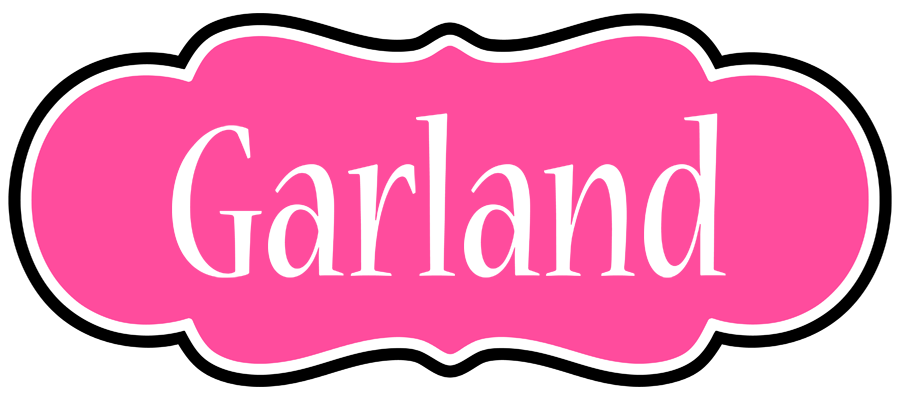 Garland invitation logo