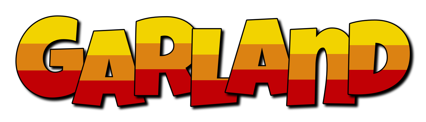 Garland jungle logo