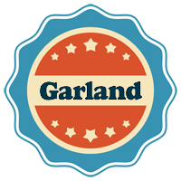 Garland labels logo