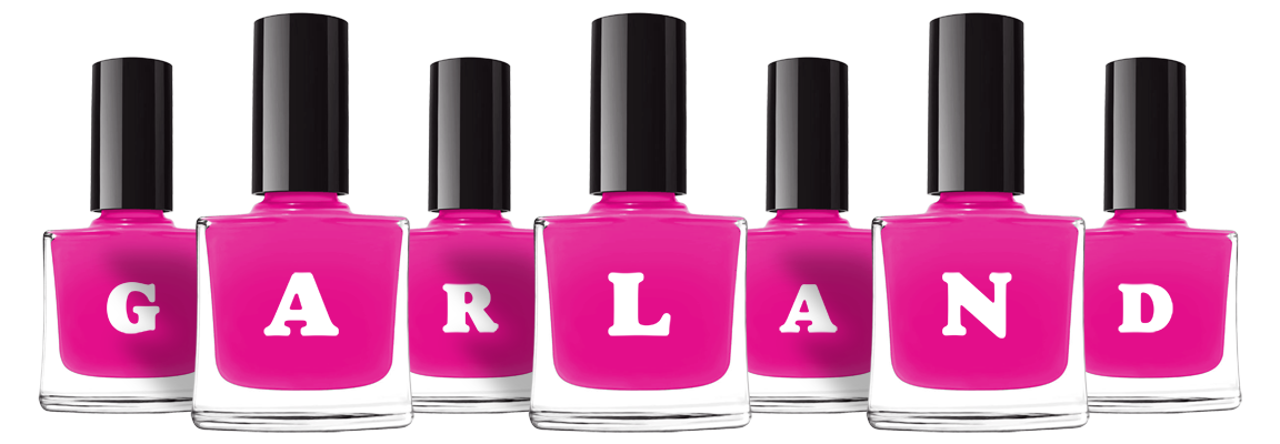 Garland nails logo