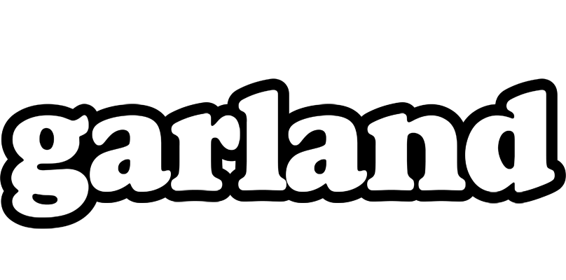 Garland panda logo