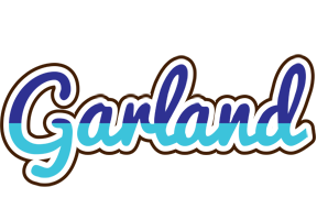 Garland raining logo