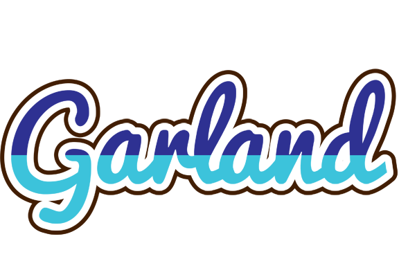 Garland raining logo