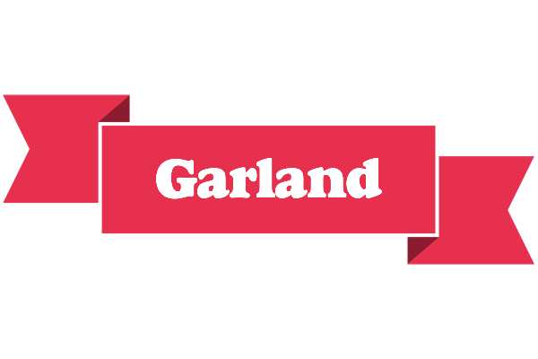 Garland sale logo