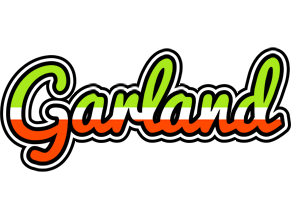 Garland superfun logo