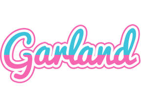 Garland woman logo