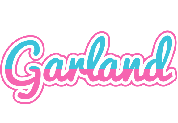 Garland woman logo