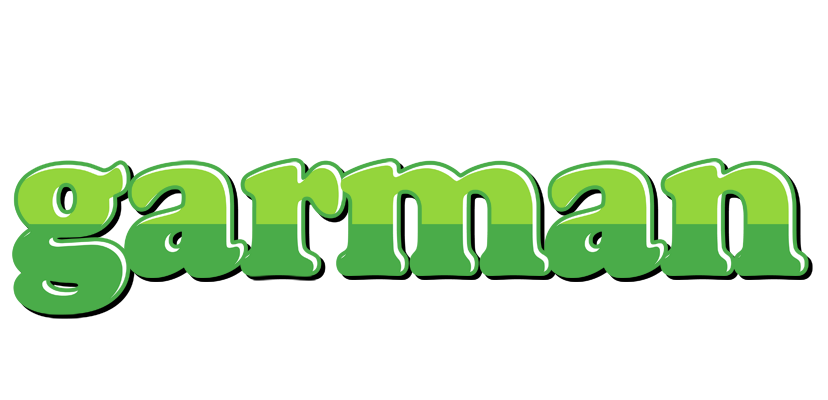 Garman apple logo