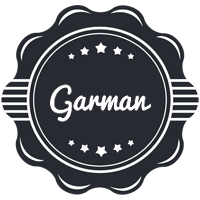 Garman badge logo