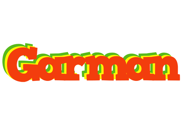 Garman bbq logo