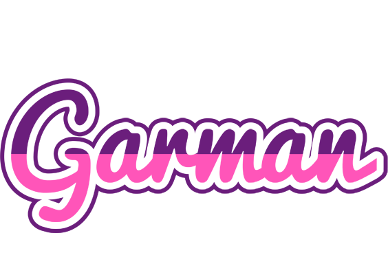 Garman cheerful logo