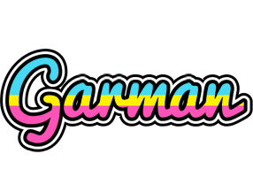 Garman circus logo