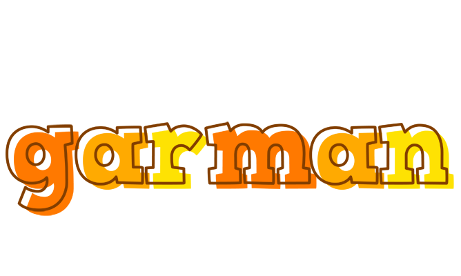 Garman desert logo