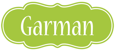 Garman family logo