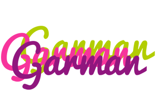 Garman flowers logo